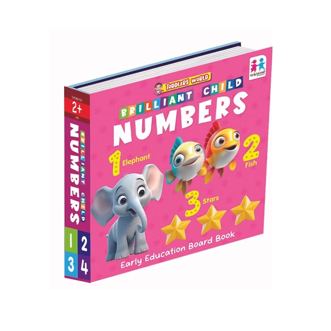 Brilliant Child Numbers early learning book for kids