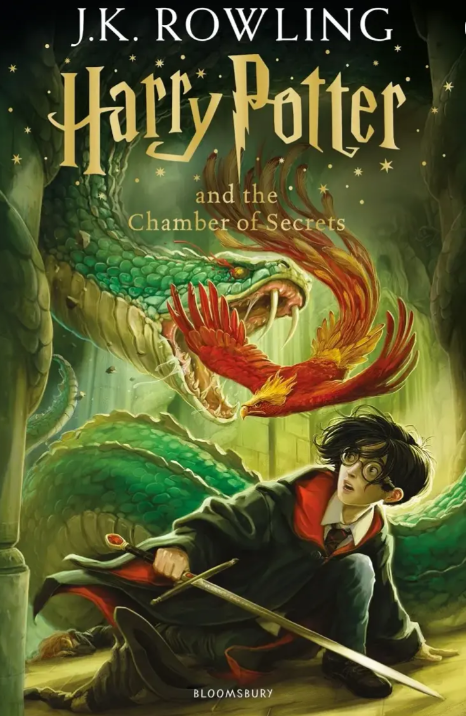 Harry Potter and the Chamber of Secrets by J.K. Rowling – Bloomsbury English edition – ISBN 9781408855669 – Harry Potter Book 2 UAE