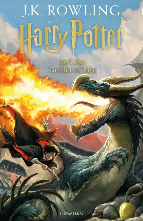 Harry Potter and the Goblet of Fire by J.K. Rowling – Bloomsbury English edition – ISBN 9781408855683 – Harry Potter Book 4 UAE