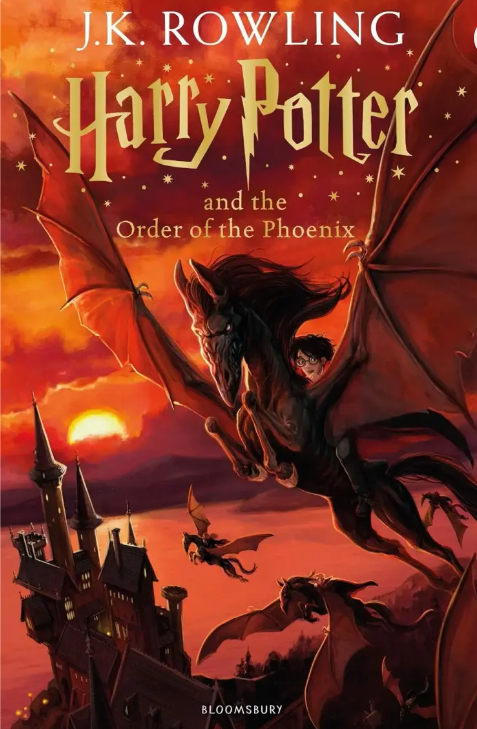 Harry Potter and the Order of the Phoenix by J.K. Rowling – Bloomsbury English edition – ISBN 9781408855690 – Harry Potter Book 5 UAE