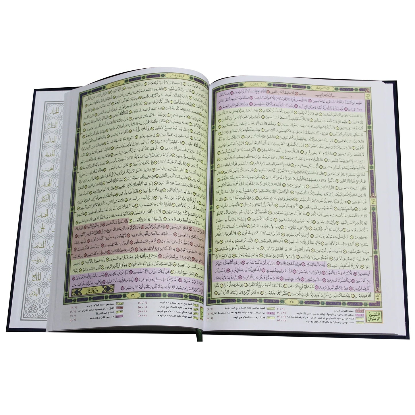 قيام موضوعي جوامعي مخمل مصحف القيام مع التقسيم الموضوعي لآيات القرآن الكريم مصحف القيام كحلي