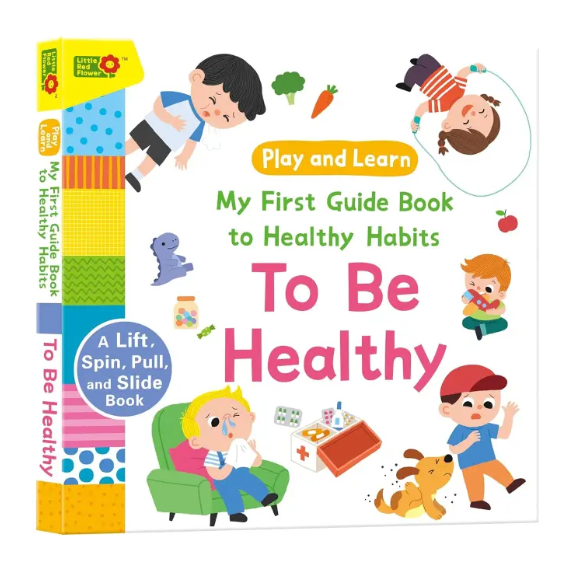 My First Guide Book to Healthy Habits To Be Healthy by Little Red Flower – Bangson interactive children's health education book