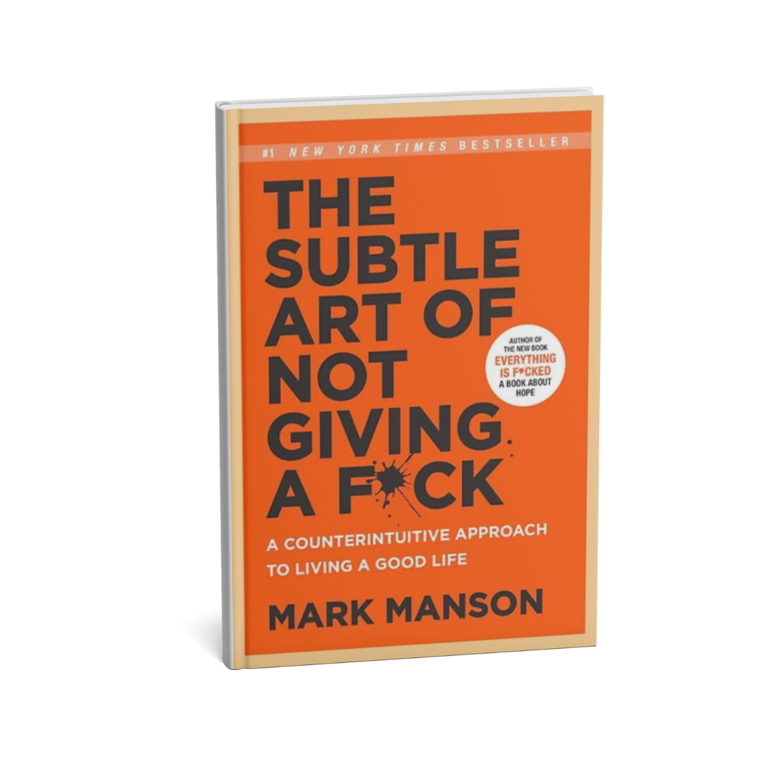 The Subtle Art of Not Giving a F*ck by Mark Manson English self help book UAE