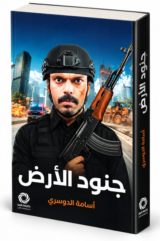 رواية جنود الأرض أسامة الدوسري دار صفحات كتاب رواية غموض وتشويق وصراع البقاء في الإمارات
