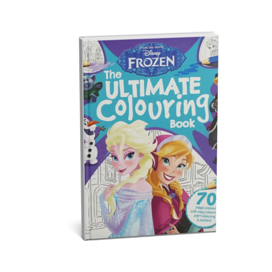 Disney Frozen The Ultimate Colouring Book cover for kids by Igloo Books