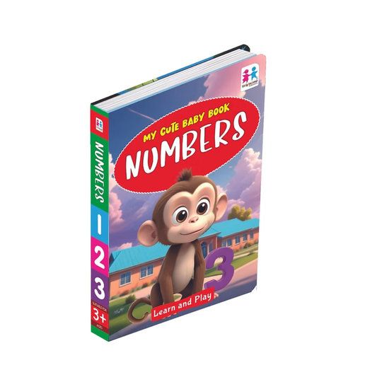 My Cute Baby Book Numbers early learning book for kids