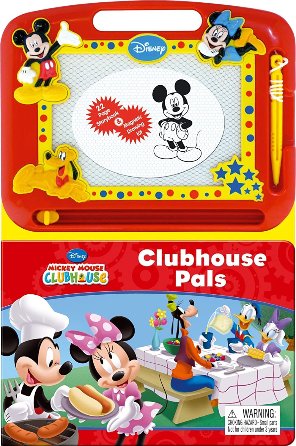 Disney Mickey Mouse Clubhouse Learning Series Read and Doodle activity book by Phidal Books for children ages 3+