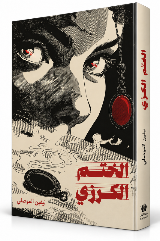غلاف رواية الختم الكرزي نيفين الموصلي 2026 - مملكة الكتب - الإمارات