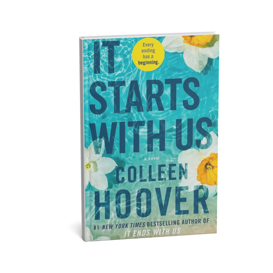 It Starts With Us book cover by Colleen Hoover
