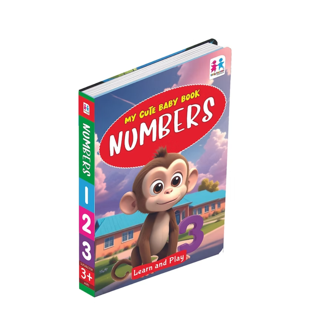 My Cute Baby Book Numbers early learning book for kids
