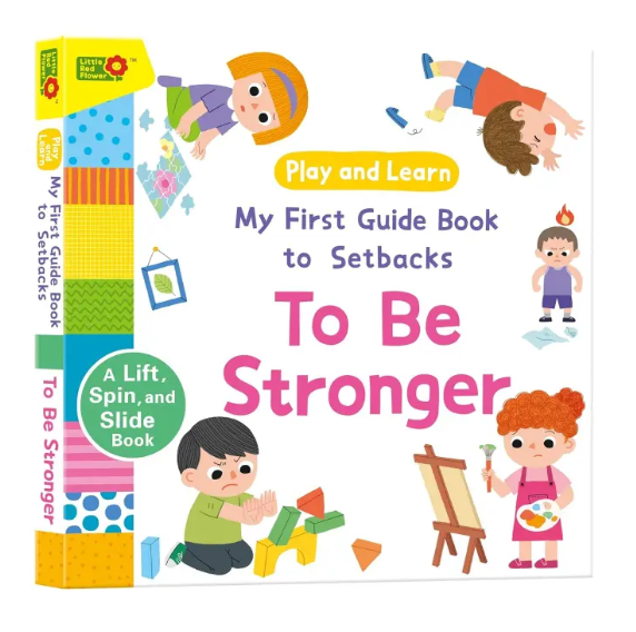 My First Guide Book to Setbacks To Be Stronger by Little Red Flower – Bangson interactive children's educational book about facing failure rejection and challenges