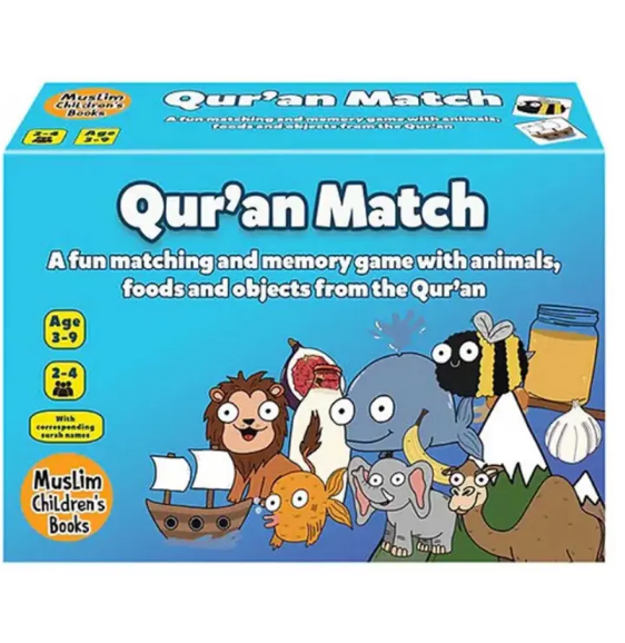 Quran Match Game by Muslim Children – Islamic matching and memory game for kids featuring animals foods and objects from the Quran – UAE
